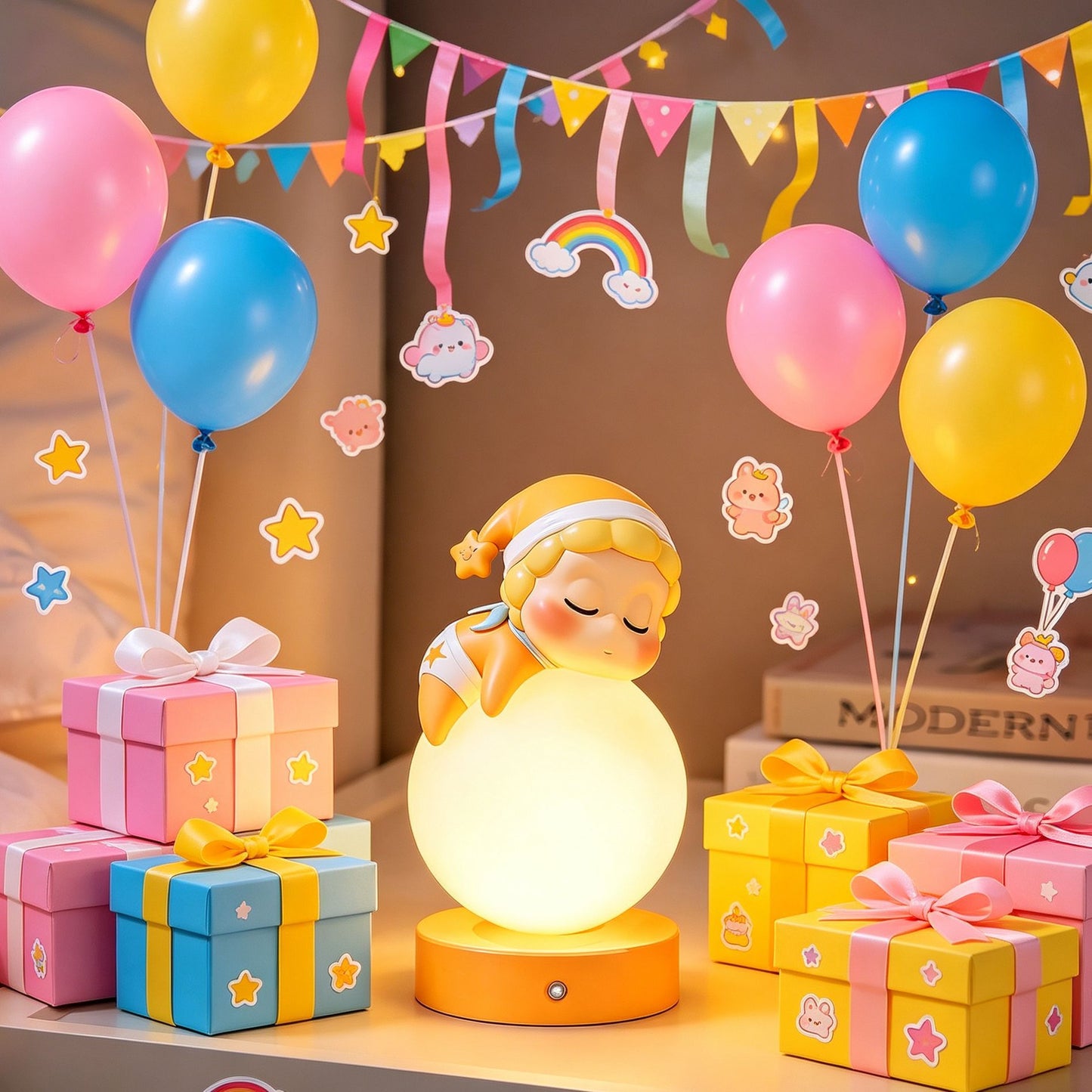 Star Baby Sleeping Table Lamp