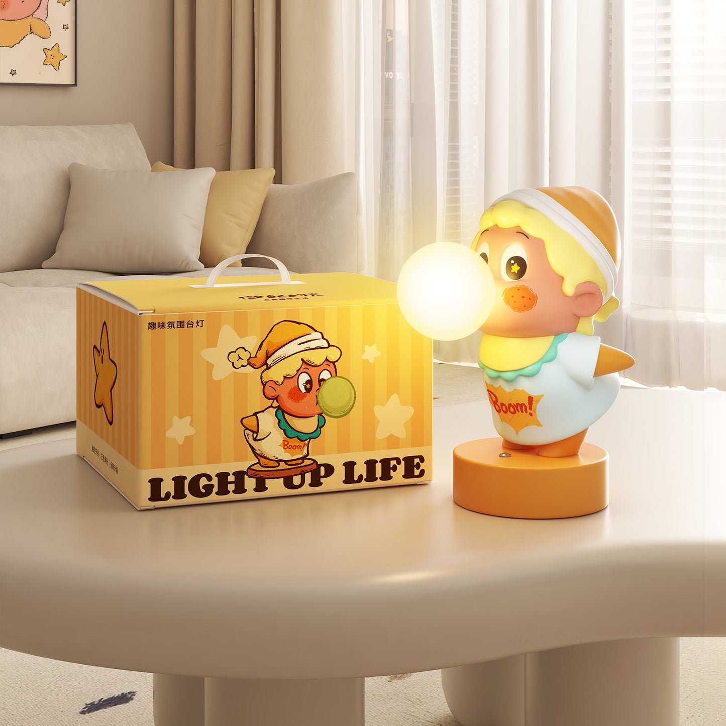 Starry Night Bubble Ambient Table Lamp