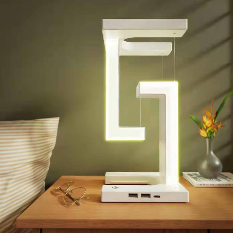 Suspended Wireless Charging Table Lamp