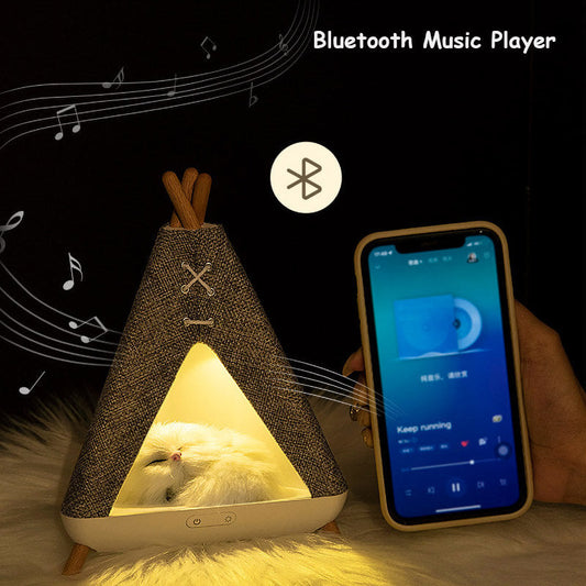 Tent Creative Speaker Night Light