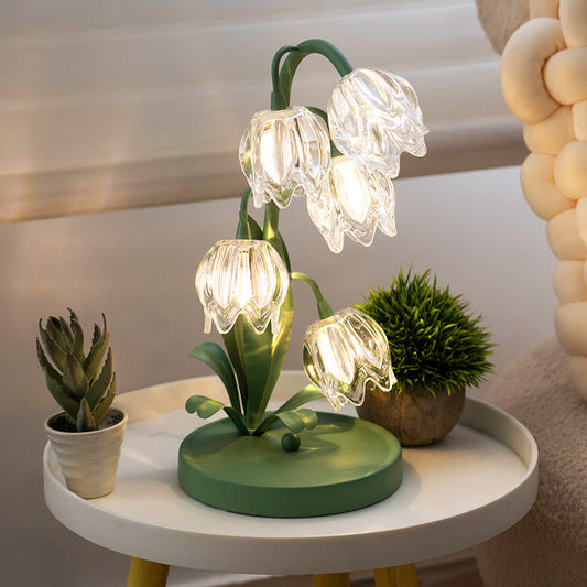 Tulip Glass Table Lamp
