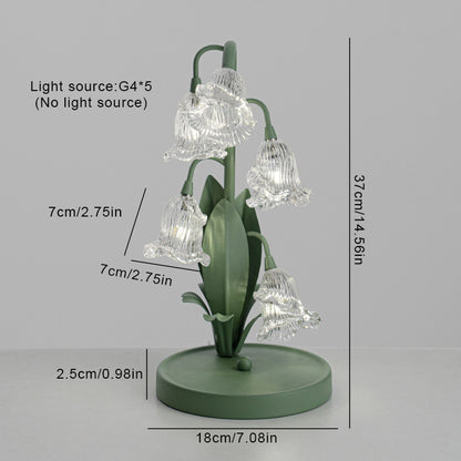 Tulip Glass Table Lamp