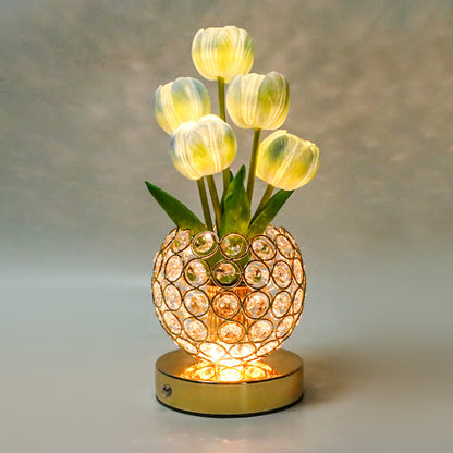 Tulip Round Crystal Mood Light