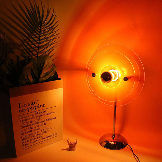 UFO Colorful Sunset Atmosphere Table Lamp