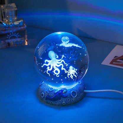 Underwater World Crystal Ball Night Light