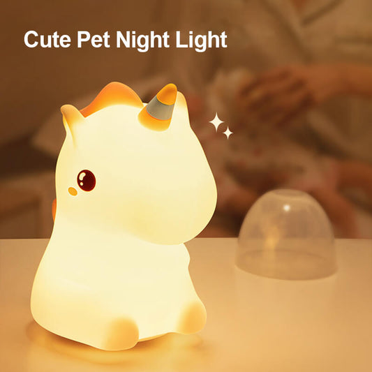 Unicorn Silicone Night Light