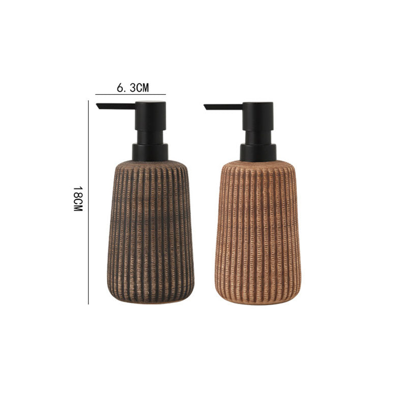 Vertical Stripe Lotion Bottle