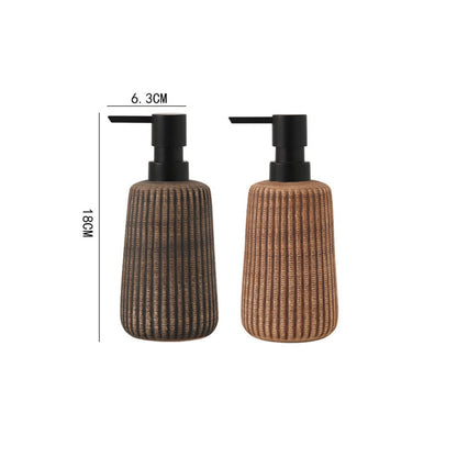 Vertical Stripe Lotion Bottle