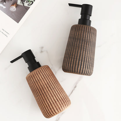 Vertical Stripe Lotion Bottle