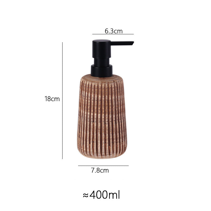 Vertical Stripe Lotion Bottle