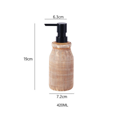 Vertical Stripe Lotion Bottle