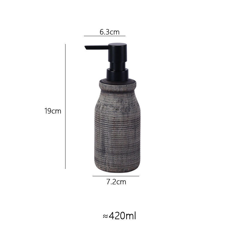 Vertical Stripe Lotion Bottle