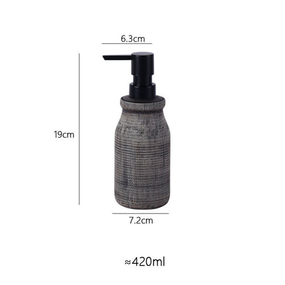 Vertical Stripe Lotion Bottle