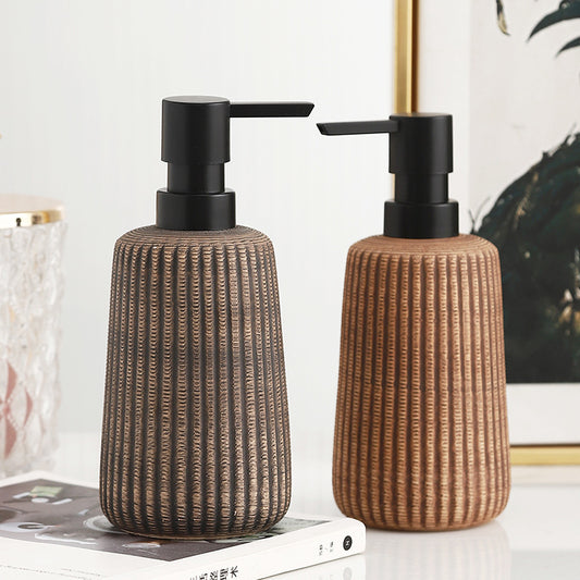 Vertical Stripe Lotion Bottle