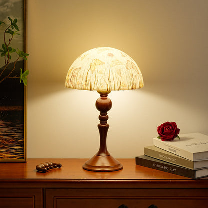 Vintage Butterfly Print Table Lamp