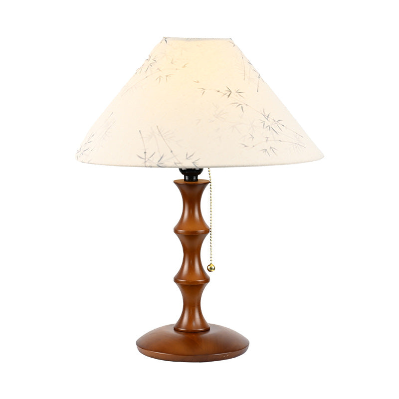 Vintage Fabric Home Decor Table Lamp