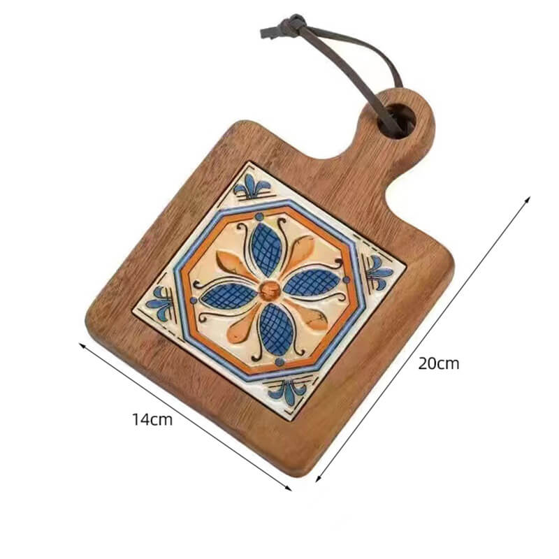 Vintage Pattern Ceramic Placemat
