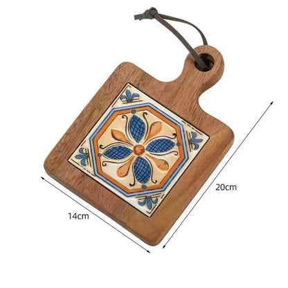 Vintage Pattern Ceramic Placemat
