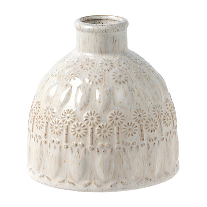 Vintage Relief Ceramic Vase