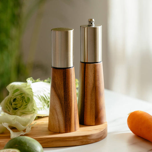 Vintage Wooden Pepper Grinder