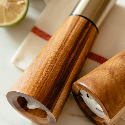 Vintage Wooden Pepper Grinder