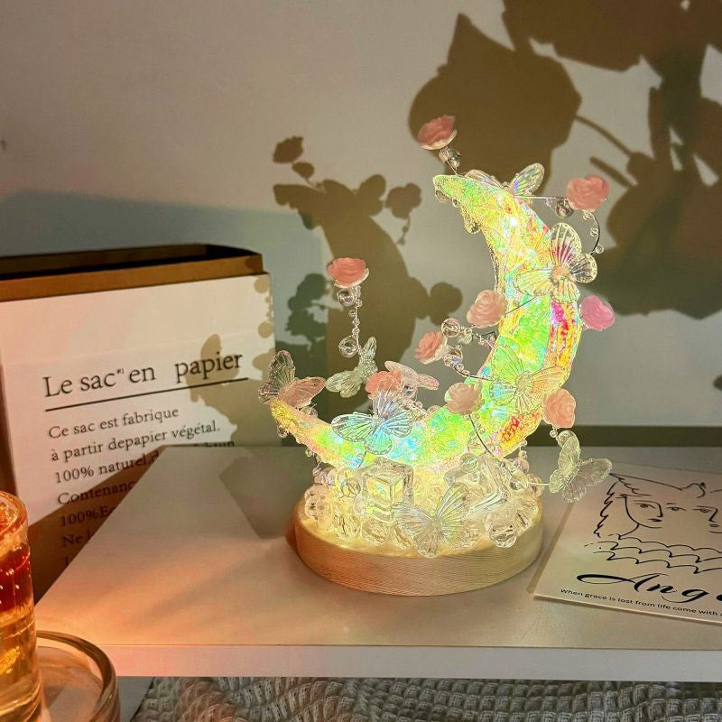 Moon Butterfly Night Light