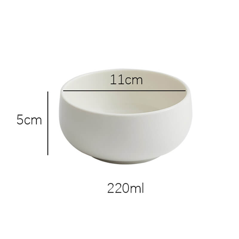 White Porcelain Bowl