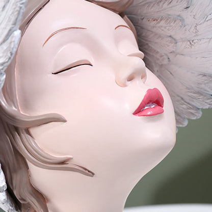 Wing Girl Resin Decoration