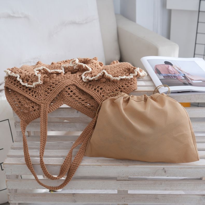 Woven Openwork Beach Vacation Bag
