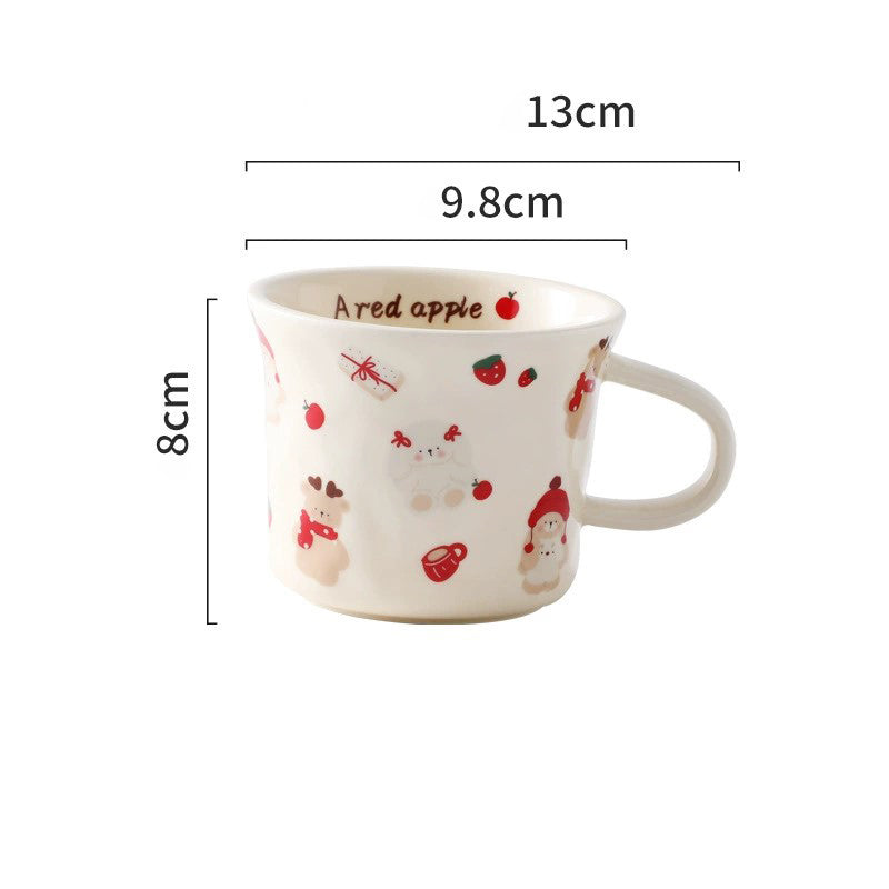 Cute Cartoon Ceramic Coffee Mug