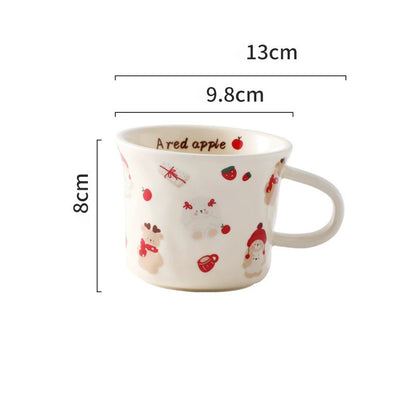 Cute Cartoon Ceramic Coffee Mug