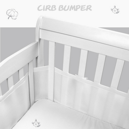 Crib Guards Baby Anti-collision Bed Fence Breathable Removable And Washable Crib Bumper