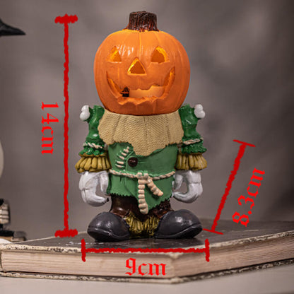 Halloween Knight Pumpkin Lantern Decoration