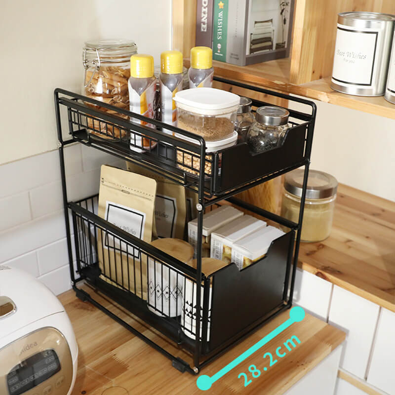 Household Kitchen Storage Iron Rack