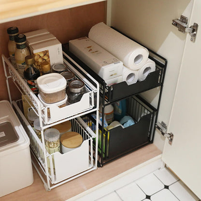 Household Kitchen Storage Iron Rack