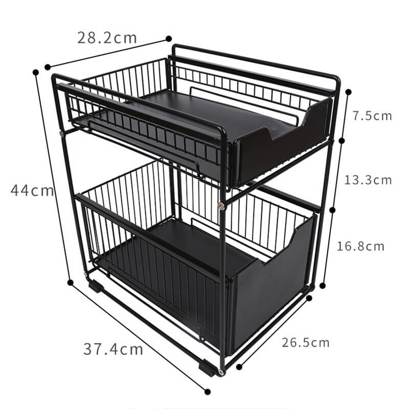 Household Kitchen Storage Iron Rack