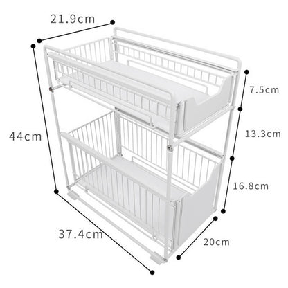 Household Kitchen Storage Iron Rack