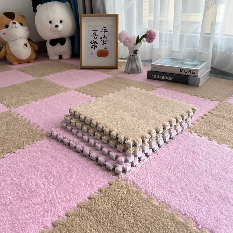 DIY Patchwork-Fußmatten