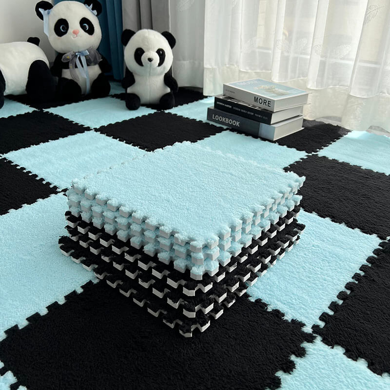 DIY Patchwork-Fußmatten
