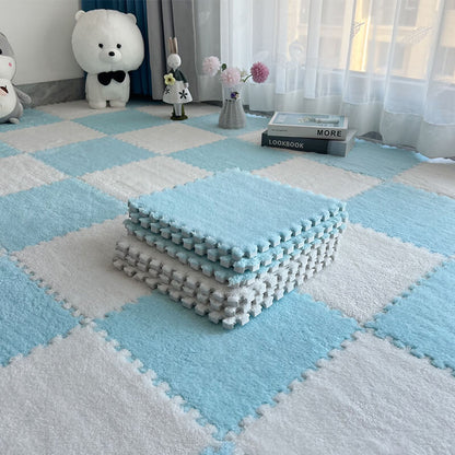 DIY Patchwork-Fußmatten