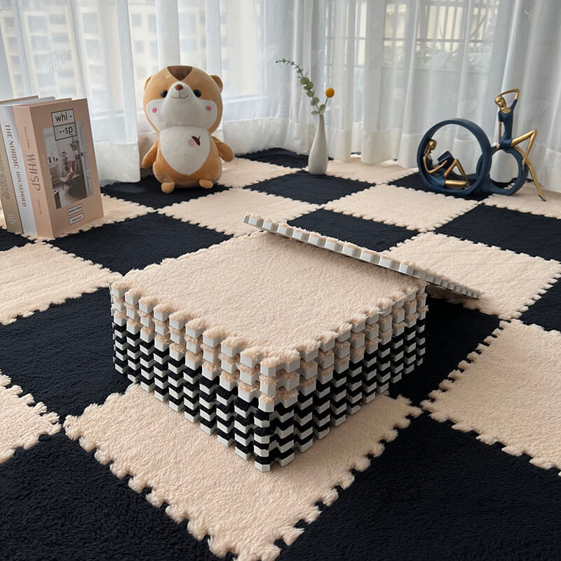 DIY Patchwork-Fußmatten