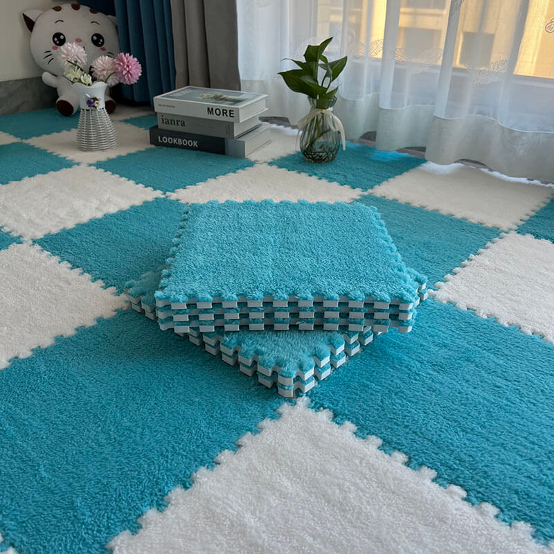 DIY Patchwork-Fußmatten