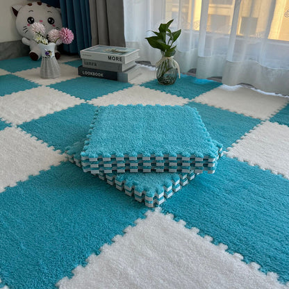 DIY Patchwork-Fußmatten