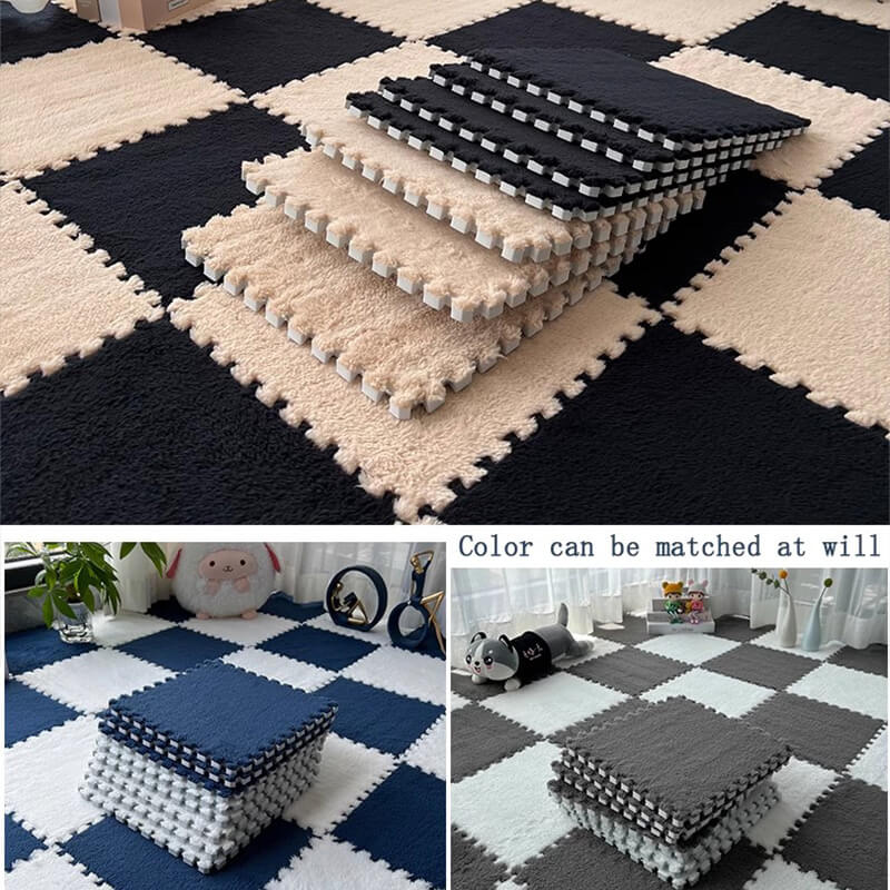 DIY Patchwork-Fußmatten