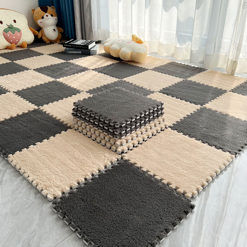 DIY Patchwork-Fußmatten