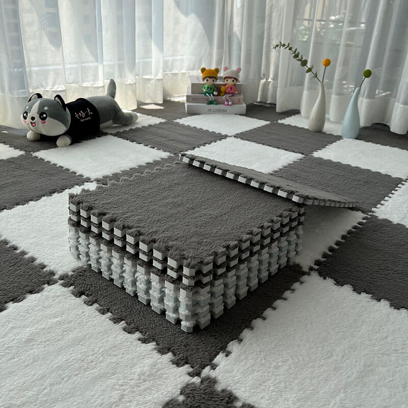 DIY Patchwork-Fußmatten