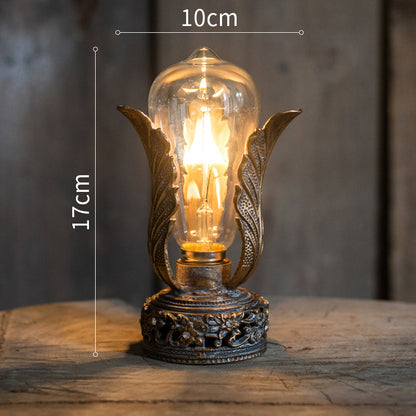 Retro Iron Night Lamp