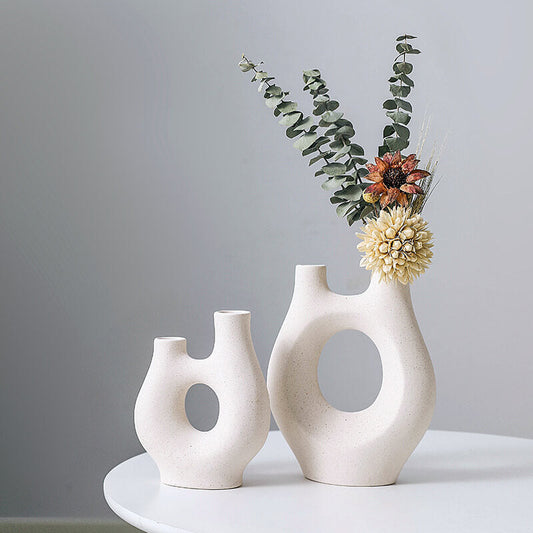 Creative White Ceramic Vase